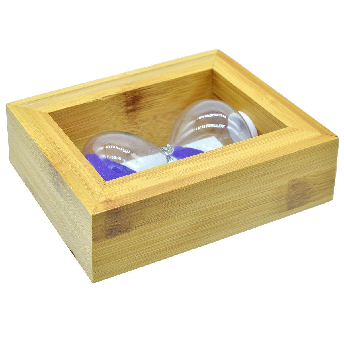 Gift To Love | Sand Timer Wooden | Size : 4.6 X 3 Inch | Pcs : Medium | Code : C-020