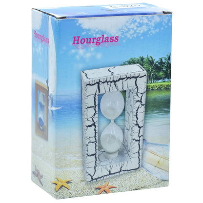 Gift To Love | Sand Timer Wooden | Size : 4.6 X 3 Inch | Pcs : Medium | Code : C-020