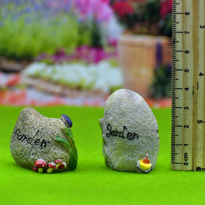 Gift To Love | Miniature Model Stone | Color : Mix Colour | Pcs : 2 Pcs | Code : C0061-A