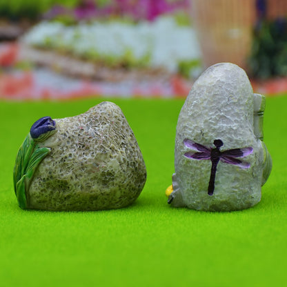 Gift To Love | Miniature Model Stone | Color : Mix Colour | Pcs : 2 Pcs | Code : C0061-A