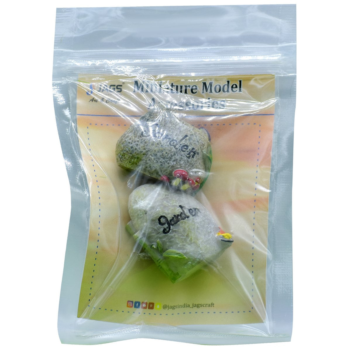Gift To Love | Miniature Model Stone | Color : Mix Colour | Pcs : 2 Pcs | Code : C0061-A