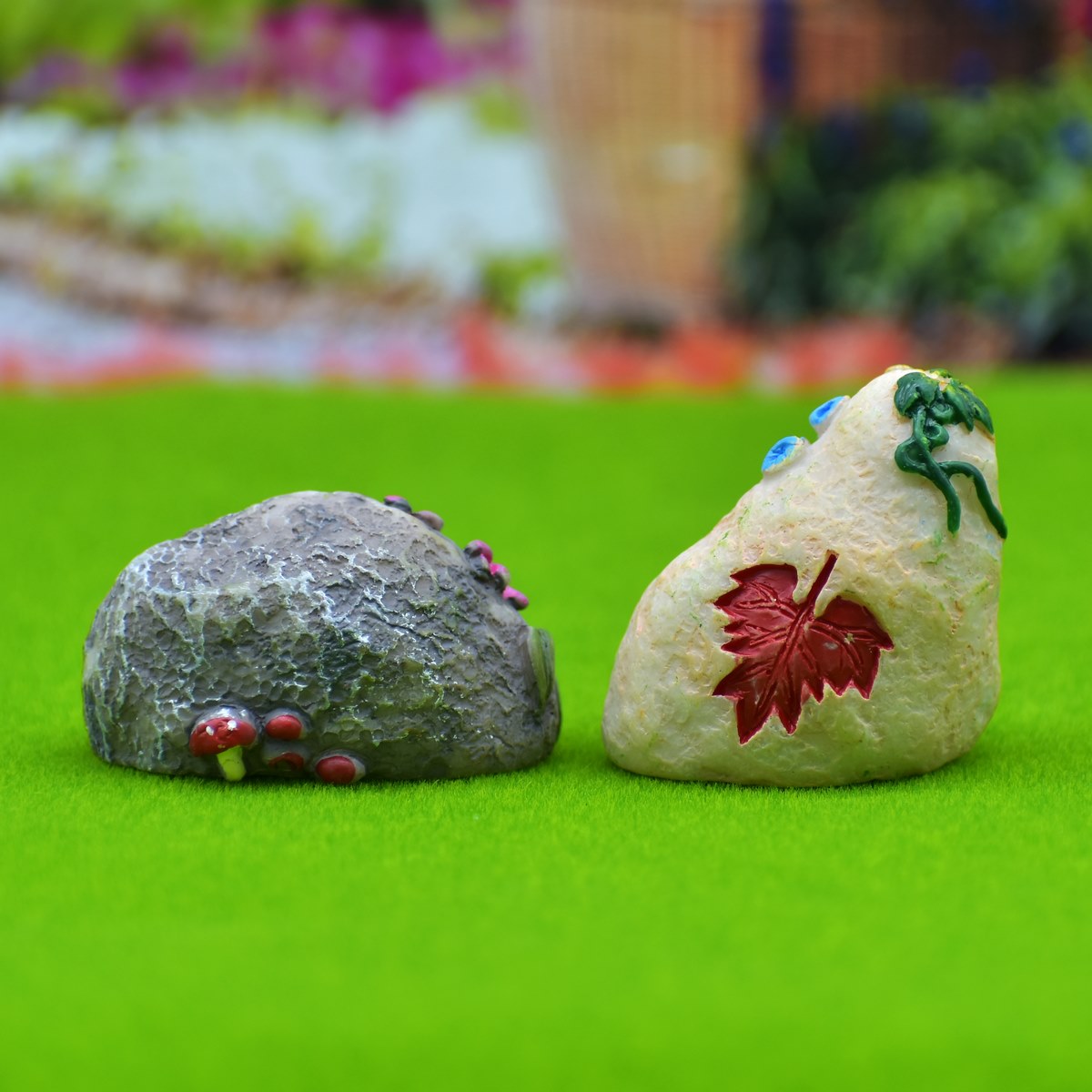 Gift To Love | Miniature Model Stone | Color : Mix Colour | Pcs : 2 Pcs | Code : C0061-B