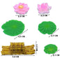 Gift To Love | Miniature Model Lotus Pond Theme 6 Pcs Set | Code : C0115-A