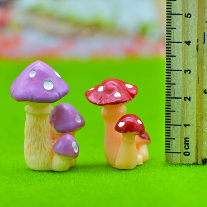 Gift To Love | Miniature Model Mushroom Plant | Pcs : 2 Pcs | Code : C0190-B
