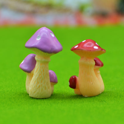 Gift To Love | Miniature Model Mushroom Plant | Pcs : 2 Pcs | Code : C0190-B