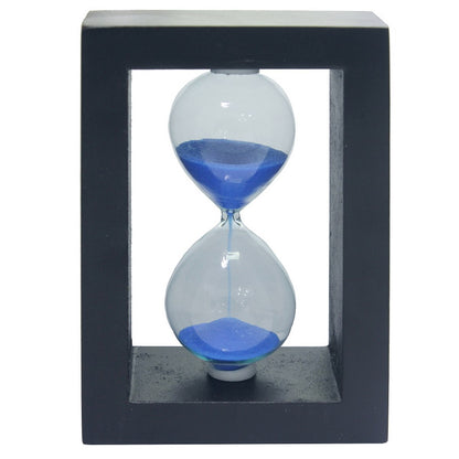 Gift To Love | Sand Timer Wooden | Size : 5.75 X 4 Inch | Pcs : Big | Code : C01