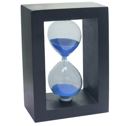 Gift To Love | Sand Timer Wooden | Size : 5.75 X 4 Inch | Pcs : Big | Code : C01