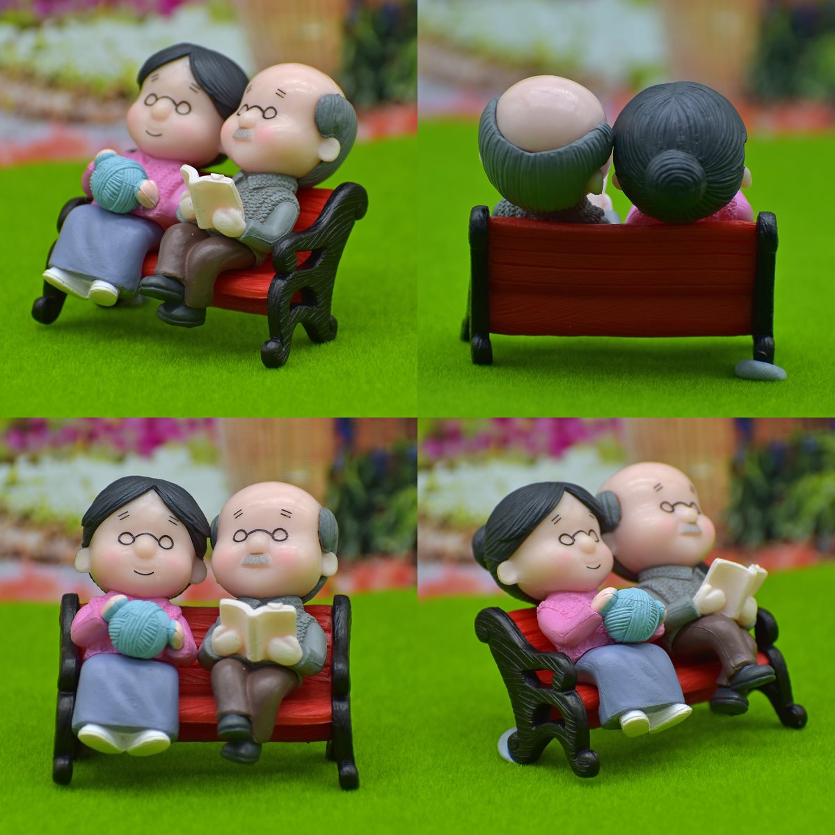 Gift To Love | Miniature Model Couple With Chair Set | Code : C0211-A