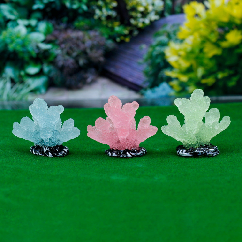 Gift To Love | Miniature Model Luminous Coral Ornaments | Pcs : 3 Pcs | Code : C0281-A
