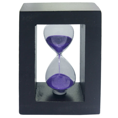 Gift To Love | Sand Timer Wooden | Size : 4.6 X 3 Inch | Pcs : Medium | Code : C02