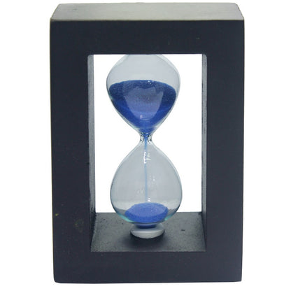 Gift To Love | Sand Timer Wooden | Size : 4.6 X 3 Inch | Pcs : Medium | Code : C02