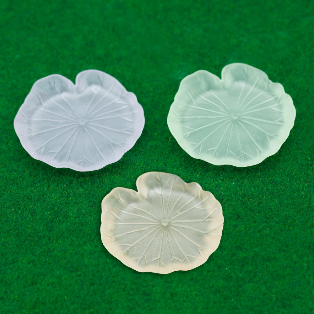 Gift To Love | Miniature Model Luminous Lotus Leaf | Pcs : 3 Pcs | Code : C0387-6