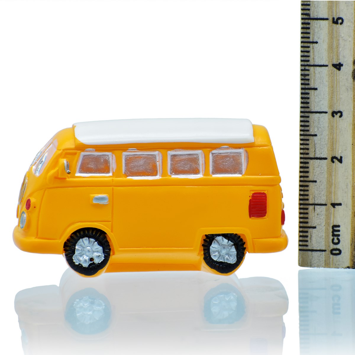 Gift To Love | Miniature Model Van Bus | Color : Orange | Code : C0404-B
