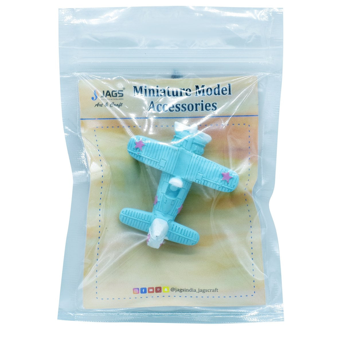 Gift To Love | Miniature Model Air Craft | Color : Blue | Code : C0404-E