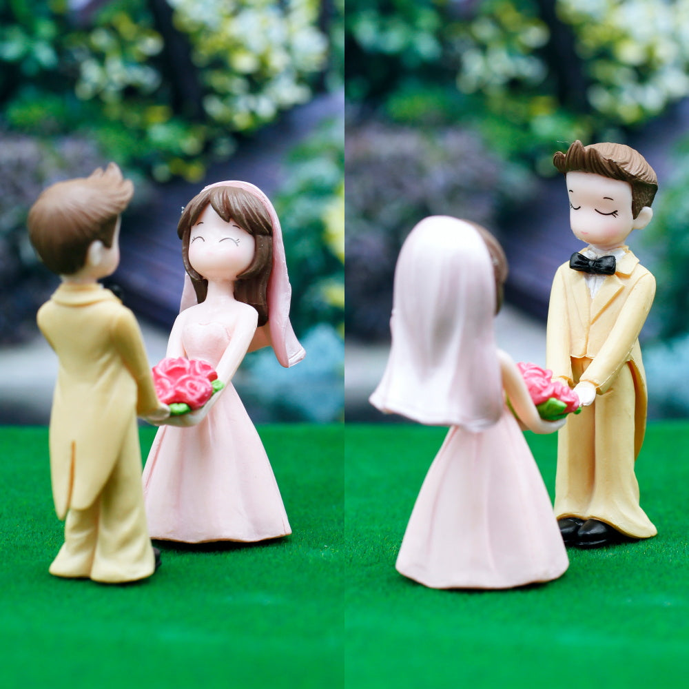 Gift To Love | Miniature Model Couple Purpose Set | Pcs : 2 Pcs | Code : C0417-A