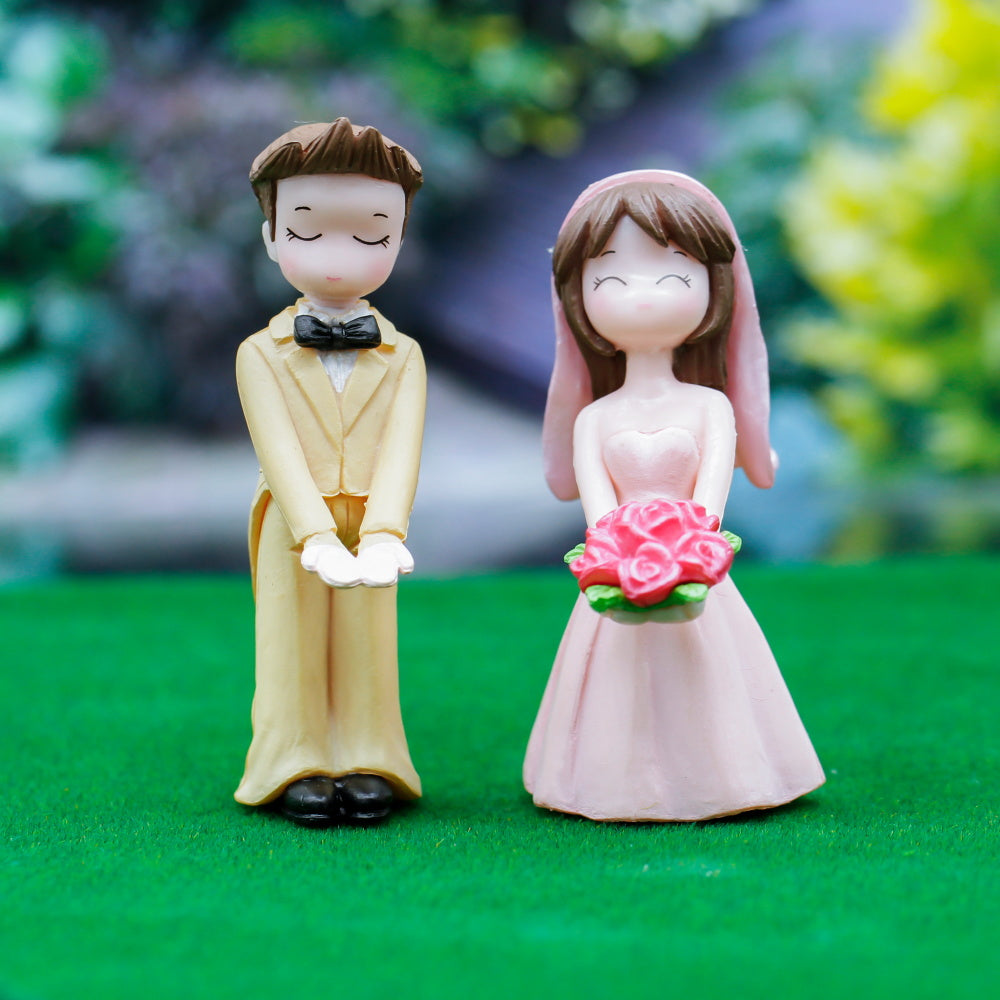 Gift To Love | Miniature Model Couple Purpose Set | Pcs : 2 Pcs | Code : C0417-A