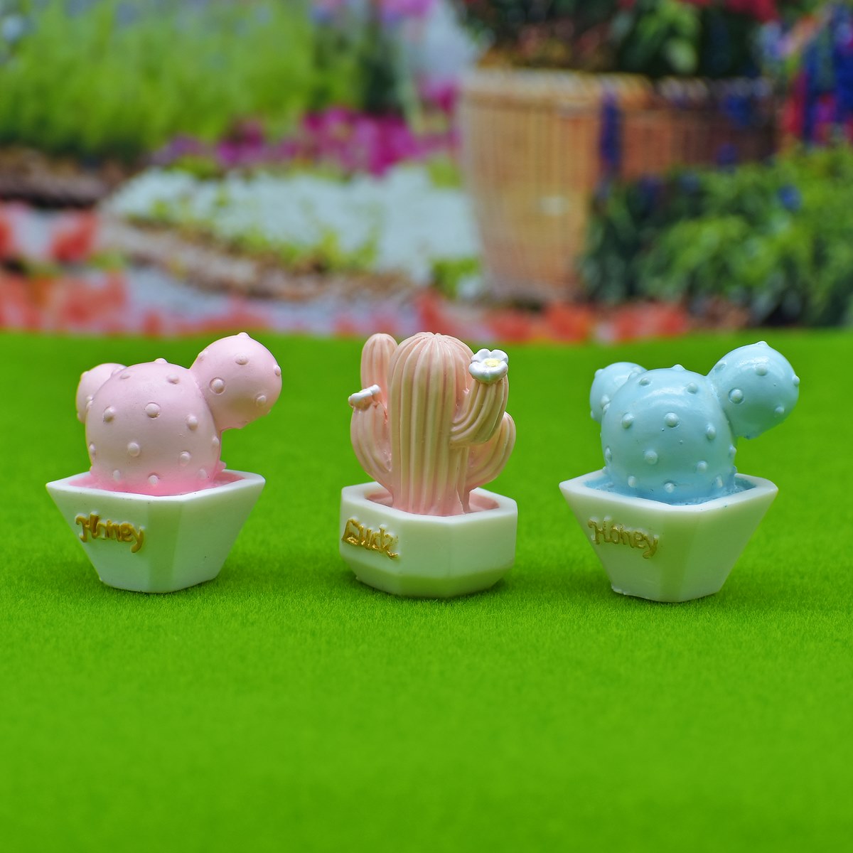 Gift To Love | Miniature Model Cactus Tree Money | Pcs : 3 Pcs | Code : C0431-B