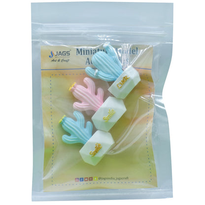 Gift To Love | Miniature Model Cactus Tree Smile | Pcs : 3 Pcs | Code : C0431-C
