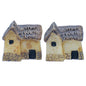 Gift To Love | House | Color : Brown | Pcs : Set Of 2 Pcs | Code : C0522-3