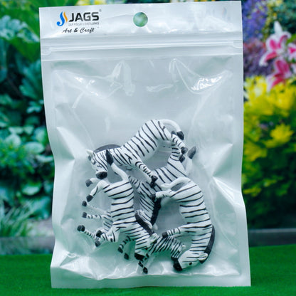Gift To Love | Miniature Model Zebra | Pcs : 6 Pcs Set | Code : C0666-7