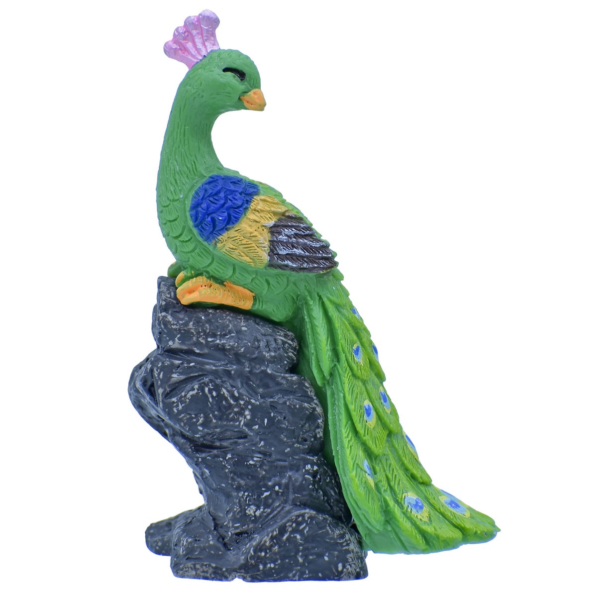 Gift To Love | Miniature Peacock With Stand | Color : Green | Code : C0697-9