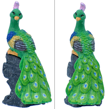 Gift To Love | Miniature Peacock With Stand | Color : Green | Code : C0697-9