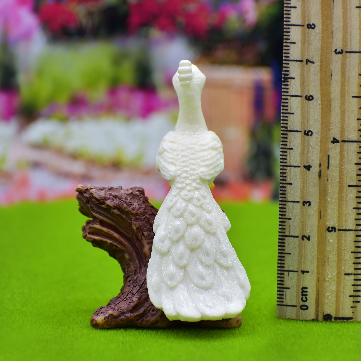 Gift To Love | Miniature Model Peacock With Tree | Code : C0697-A