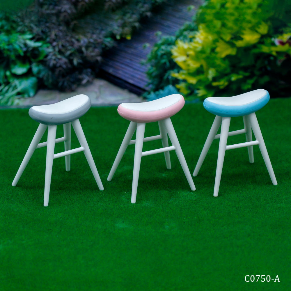 Gift To Love | Miniature Model Table Oval | Pcs : 3 Pcs Set | Code : C0750-A