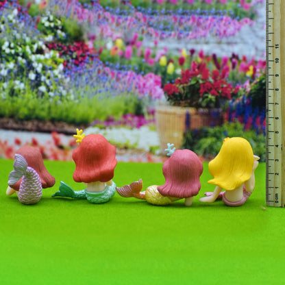 Gift To Love | Miniature Model Mermaid | Pcs : 4 Pcs | Code : C0759-A
