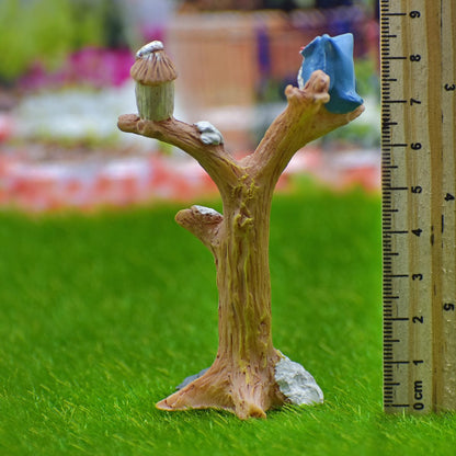 Gift To Love | Miniature Model Owl With Tree | Code : C0796-1