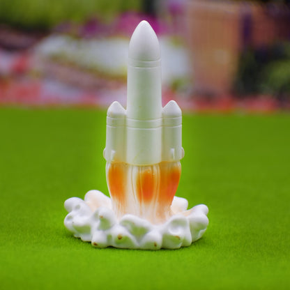 Gift To Love | Miniature Model Space Rocket | Color : White | Code : C0803-8