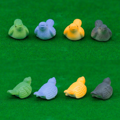 Gift To Love | Miniature Model Fancy Bird | Pcs : 4 Pcs | Code : C0835-1-4