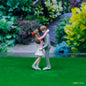 Gift To Love | Miniature Model Couple Set | Color : Gray & Pink | Code : C0871-3-4