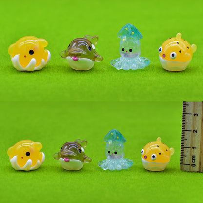 Gift To Love | Miniature Model Dolphin Sea Set | Pcs : 4 Pcs | Code : C0873-A