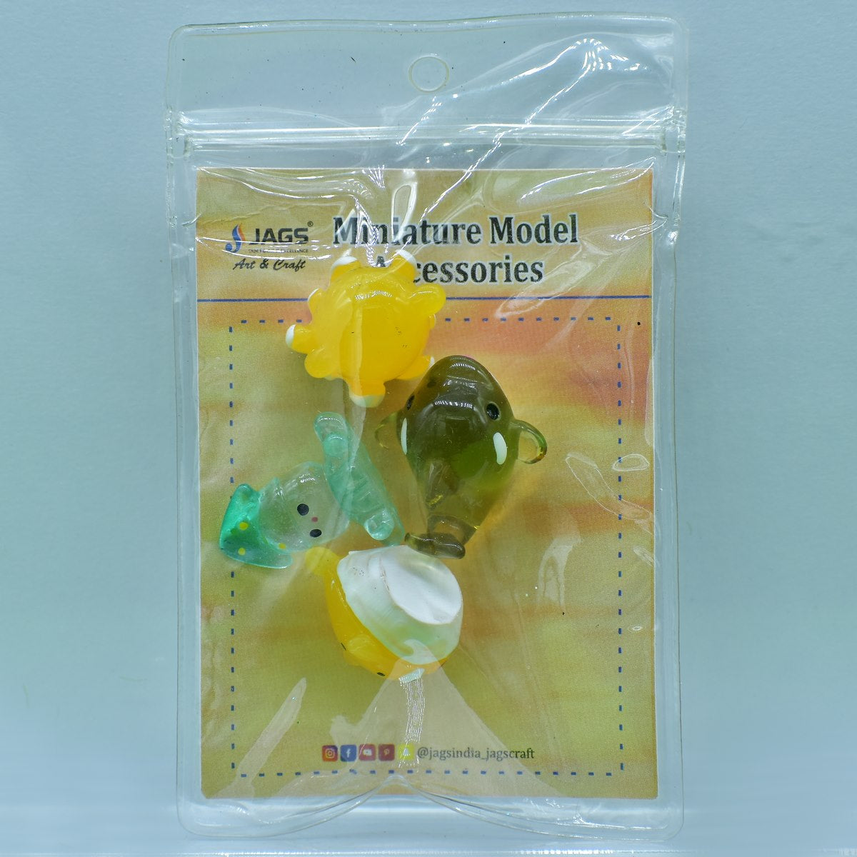 Gift To Love | Miniature Model Dolphin Sea Set | Pcs : 4 Pcs | Code : C0873-A