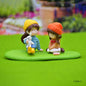 Gift To Love | Miniature Model Couple With Garden Set | Code : C1006-3