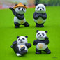 Gift To Love | Miniature Model Panda Balck&White4P B(C1031-1/2/3/4) | Code : C1031-A