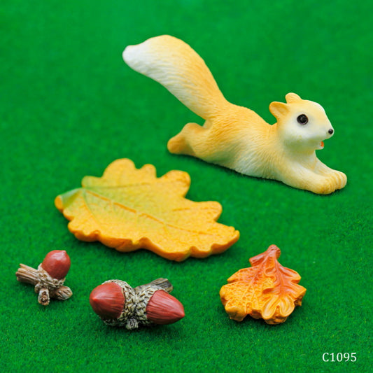 Gift To Love | Miniature Model Squirrel | Pcs : 5 Pcs | Code : C1095
