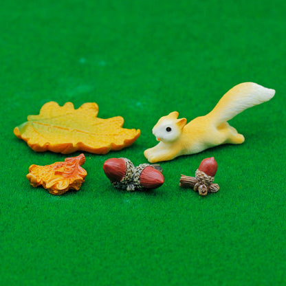 Gift To Love | Miniature Model Squirrel | Pcs : 5 Pcs | Code : C1095