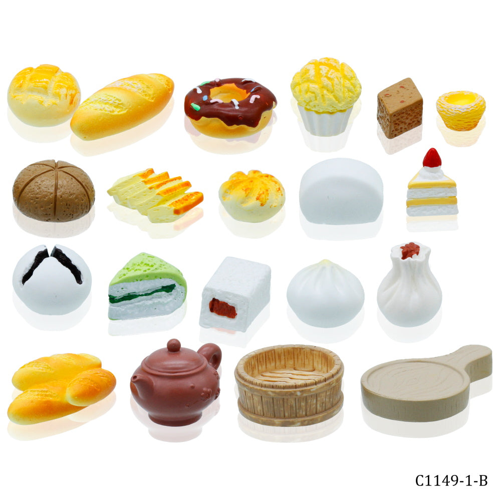 Gift To Love | Miniature Model 7 Star Breakfast | Pcs : 21 Pcs | Code : C1149-1-B