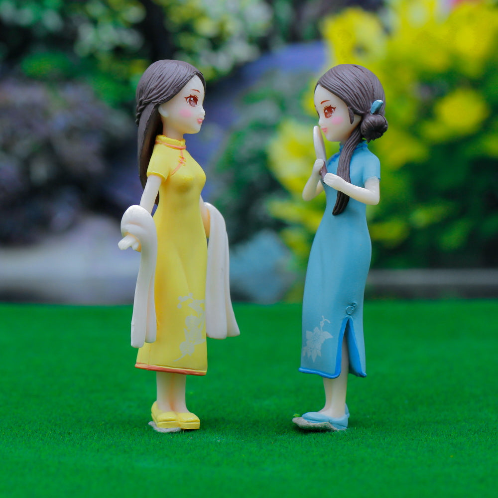 Gift To Love | Miniature Model Girls | Color : Mix | Pcs : 2 Pcs | Code : C1301-3-4