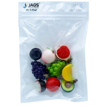 Gift To Love | Miniature Model Fruit | Color : Mix | Pcs : 9 Pcs | Code : C1382-A