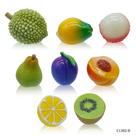 Gift To Love | Miniature Model Fruit | Color : Mix | Pcs : 8 Pcs | Code : C1382-B