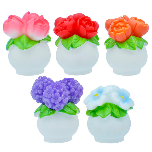 Gift To Love | Flower Pot Rose | Pcs : 5 Pcs Set | Code : C1510-A
