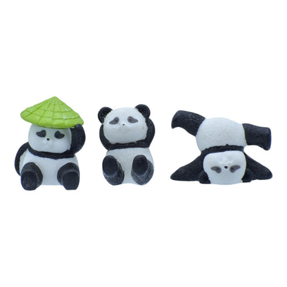 Gift To Love | Miniature Panda | Pcs : 6 Pcs Set | Code : C1907-A