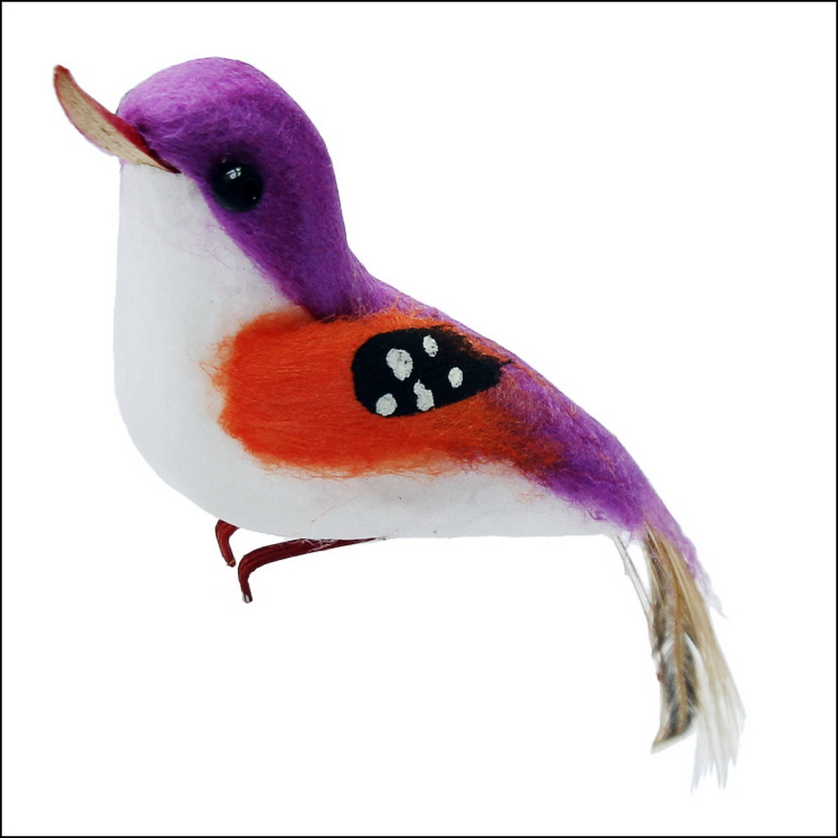 Gift To Love | Craft Artificial Bird | Size : Small | Code : CABX3