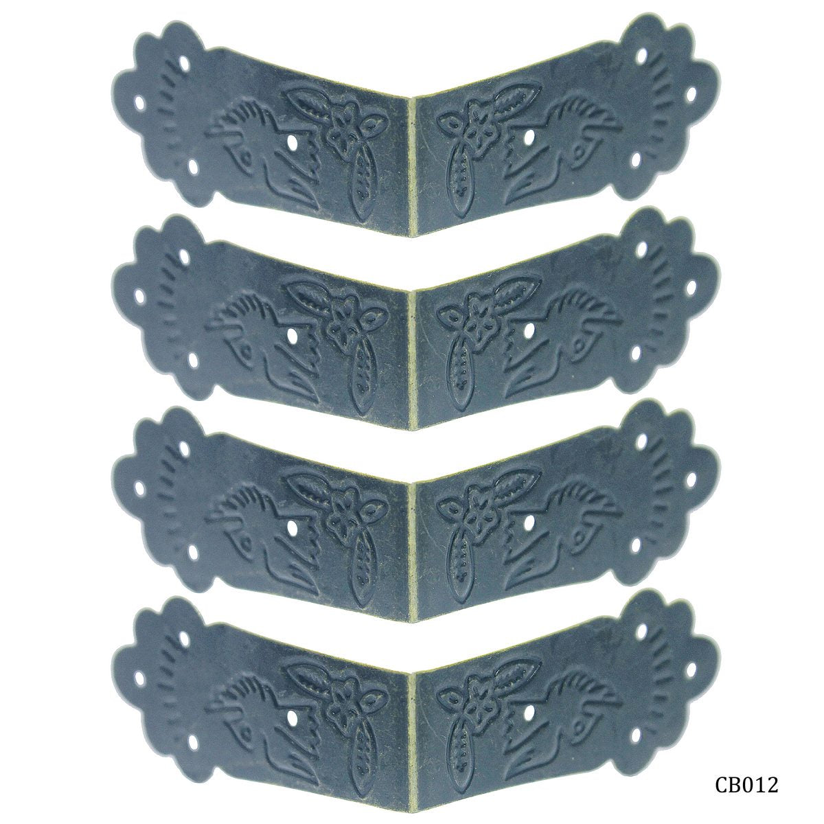 Gift To Love | Craft Fitting Corner Side Metal | Pcs : 4 Pcs | Code : CB012