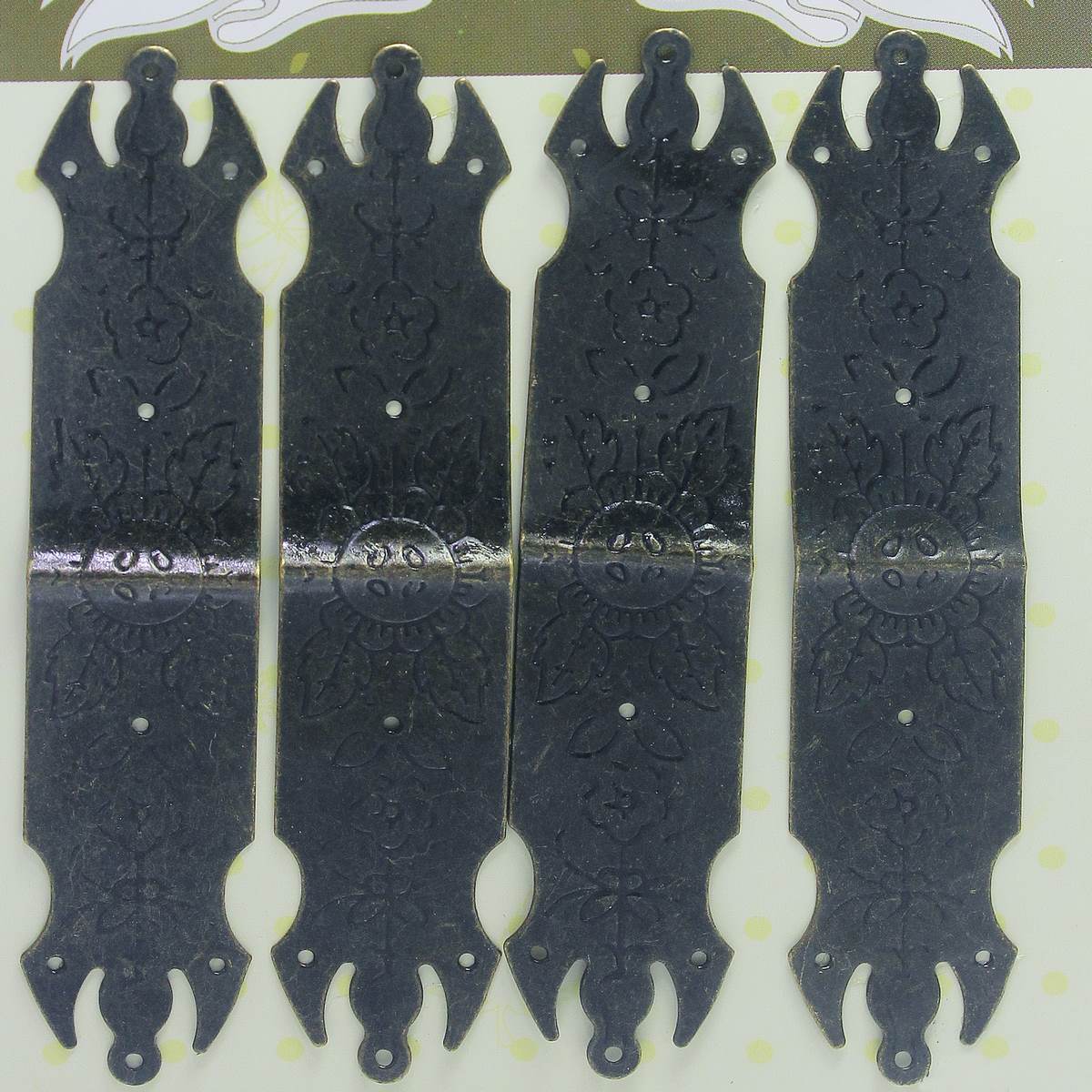 Gift To Love | Craft Fitting Corner Side Metal | Pcs : 4 Pcs | Code : CB015