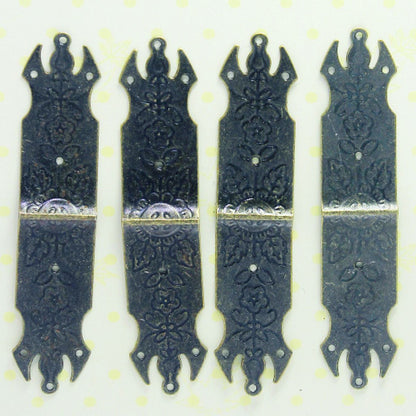 Gift To Love | Craft Fitting Corner Side Metal | Pcs : 4 Pcs | Code : CB016