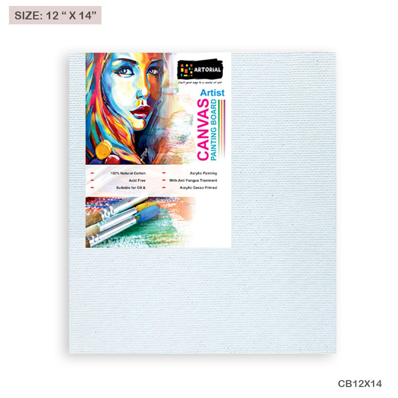 Canvas Board 12 Inchx14 Inch (Cb12X14)-Gift To Love-Art & Craft